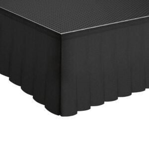 Stage Deck Serge Pleated Skirt 105 x 60cm