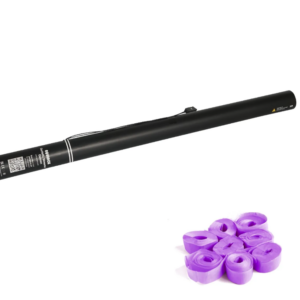 80cm Purple Paper Streamer Electric