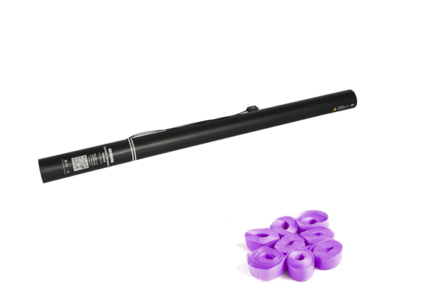 80cm Purple Paper Streamer Electric