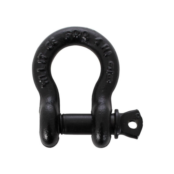 1 Ton Black Bow Shackle
