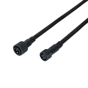 10m Black Connectable Fairy Light Extension Lead