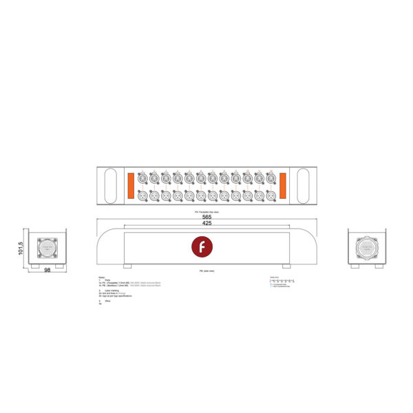 12-Way Stage Box - VEAM