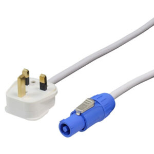 13A - Powercon 5m (White)
