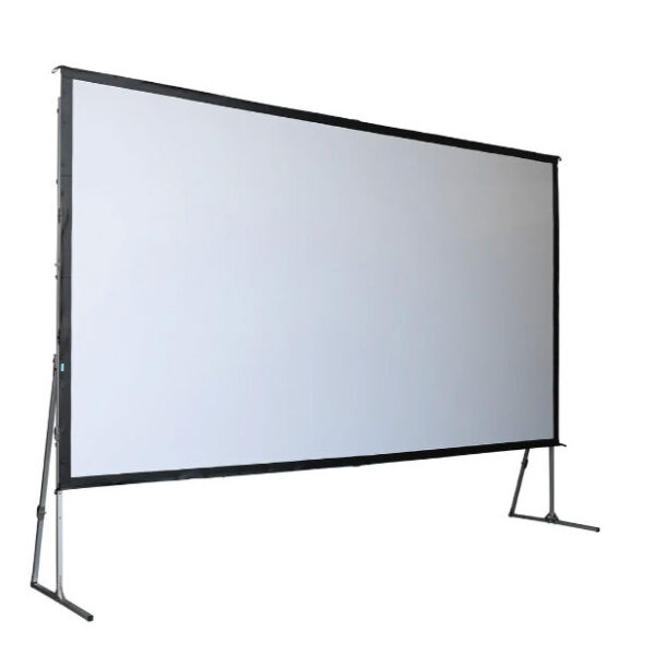 150" 10.9ft x 6.1ft Fast Fold Projection Screen, Front & Rear, 16:9