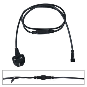 2m Black Starter Cable Fairy Lights