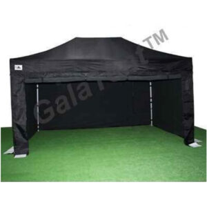 3 x 4.5m FOH Gazebo (Black) + Side Walls