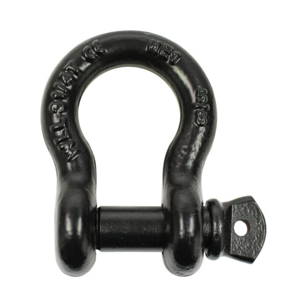 3.25 Ton Bow Shackle, Black