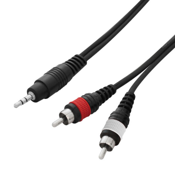 3.5mm Jack - 2 x RCA