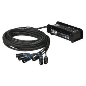 8 Way XLR Stage Box Multicore 10m