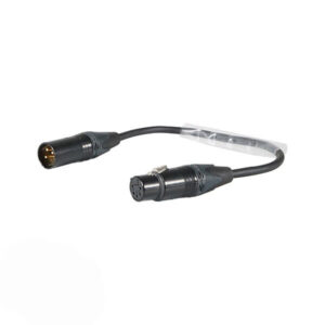 DMX Adaptor 3-Pin Male XLR - 5-Pin Female XLR