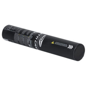 Handheld 28cm Silver & White Confetti Cannon