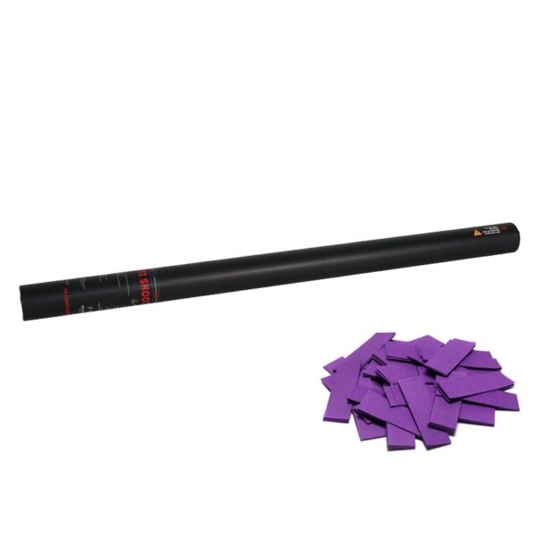 Handheld Confetti Cannon 80cm Purple