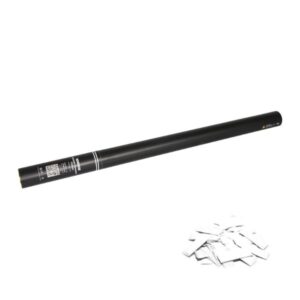 Handheld confetti cannon Pro 80cm, White