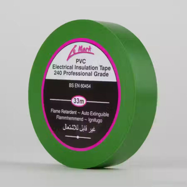 PVC Tape 19mm x 33m - Green
