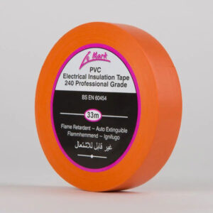 PVC Tape 19mm x 33m - Orange
