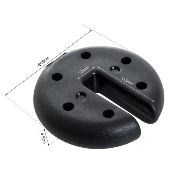 Round Base Weight 2.5kg