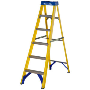 Werner Fibreglass 6 Tread Stepladder