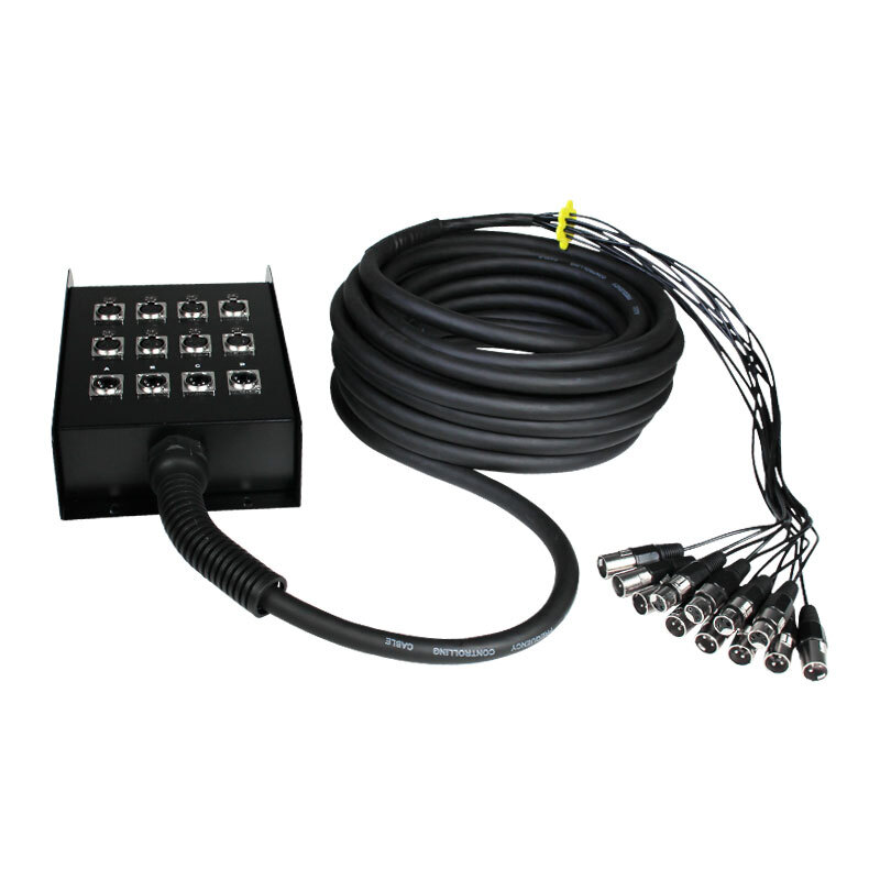 XLR Multicore Stage Box 8/4 15m