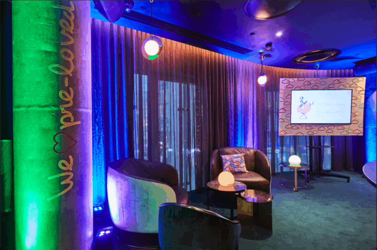 Love island VIP Screening Uplighting